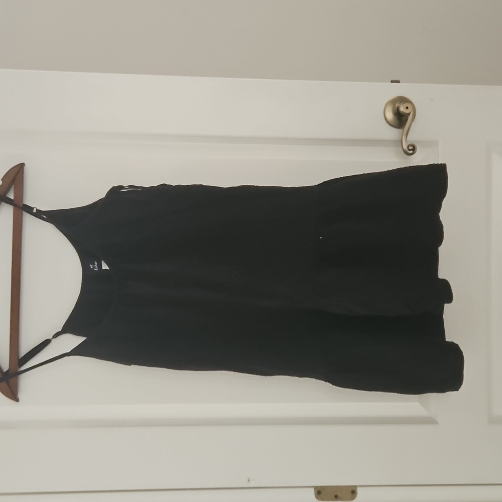 Echo Black Mini Dress